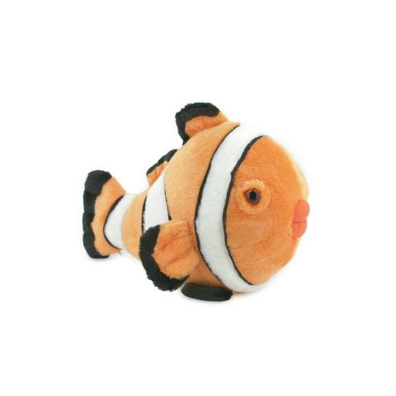 Clown Fish, Tropical Reef Fish, Nemo, Anemonefish Stuffed Fish Educational, Plush Toy, Kids, Realistic Figure, Lifelike Model, Replica, Gift, 13" F1236B261