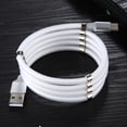 thumbnail image 3 of Amdohai 3ft Type-C Magnetic Charging Cable Tangle-Free Data 4A Fast Charge Cable, 3 of 8