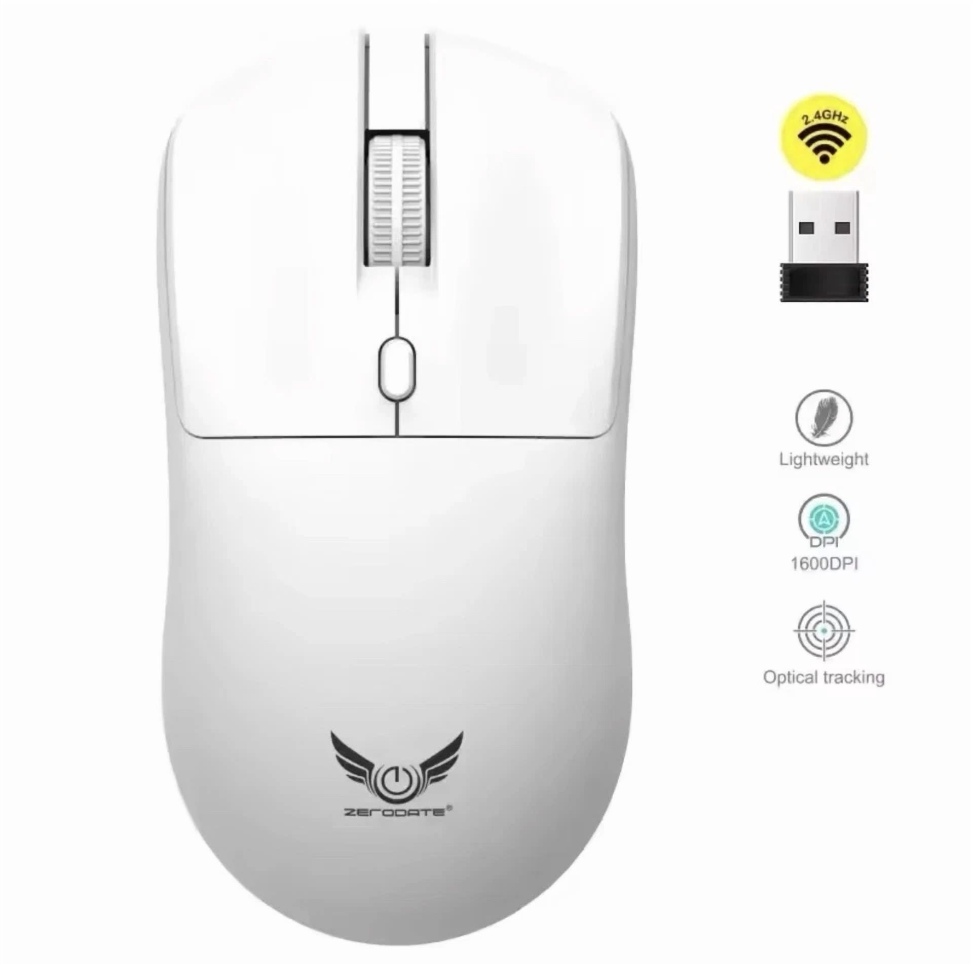 CIRCLE- 2.4G Wireless Mouse Gaming Mouse Ergonomic Mice 800-1200-1600 Dpi Mouse