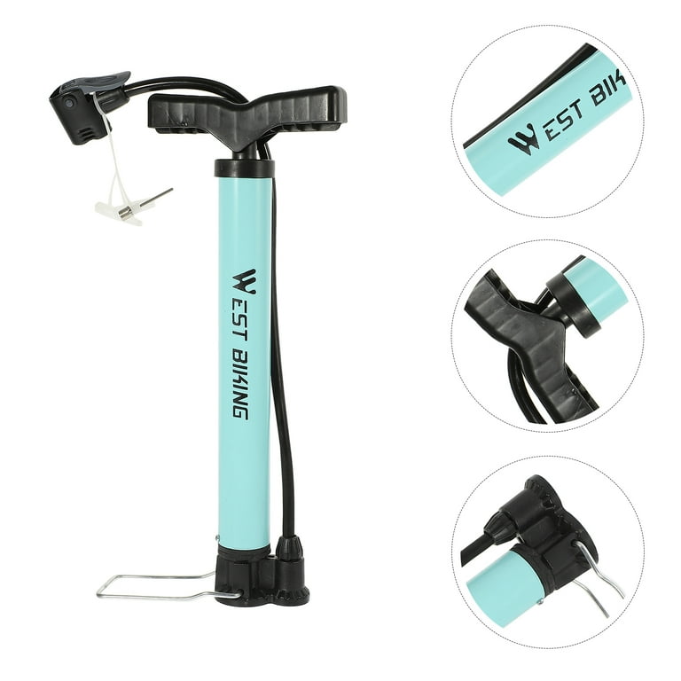 1 Set of Professional Cycle Pump Vertical Bike Inflator Convenient Bike Tire Pump