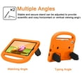 thumbnail image 6 of All-New for iPad mini 7th Generation (A17 Pro) 2024 8.3" (A2995, A2996) Case for Kids - Lightweight Shockproof Kid-Friendly Cover with Handle & Kickstand Case iPad mini 2024 - Orange, 6 of 7