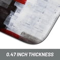 thumbnail image 6 of LALILO Red Grey Kitchen Rug Anti-Fatigue Kitchen Mat for Floor Abstract Art Painting Waterproof Non-Slip Kitchen Mat, 6 of 6
