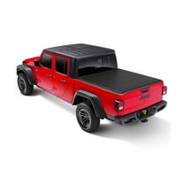 Truxedo by RealTruck Sentry Hard Rolling Truck Bed Tonneau Cover | 1523201 | Compatible with 2020 - 2024 Jeep Gladiator, w/ Trail Rail System 5' Bed (60")