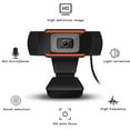 thumbnail image 4 of 1080P HD Webcam Streaming Camera for Gaming Meetings Portable Desktop Webcam USB Computer Camera Free Drive Installation Fast autofocus, 4 of 8