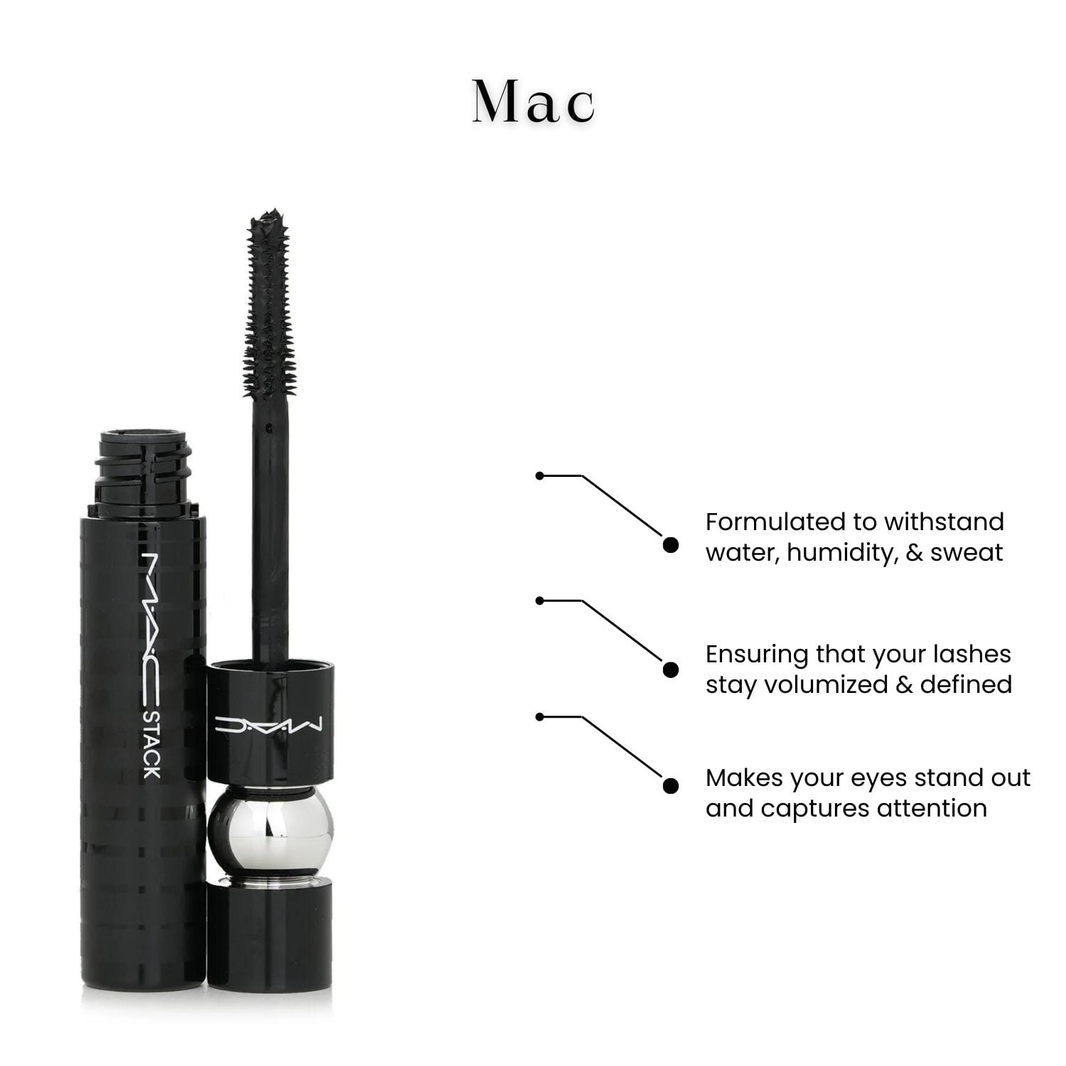 Mac Stack Waterproof Superstack Mega Brush Mascara 12 ml / 0.41 oz