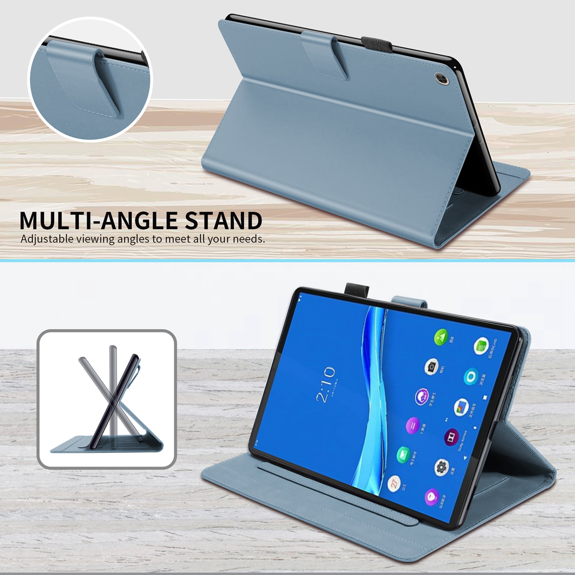 Dteck Flip Case for Lenovo Tab M10 FHD Plus 10.3-inch TB-X606F TB
