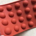 thumbnail image 3 of Molde de silicona para pastel de Chocolate Worallymy molde para hornear semiesfera de 24 cavidades para molde de bomba de Chocolate caliente DIY Worallymy JD735810474, 3 of 4
