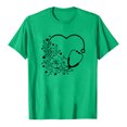 thumbnail image 5 of Camisetas con estampado de letras y cuello redondo de verano para mujer, blusas femeninas cómodas y elegantes, Tops OAVQHLG3B Store  lin121212, 5 of 5