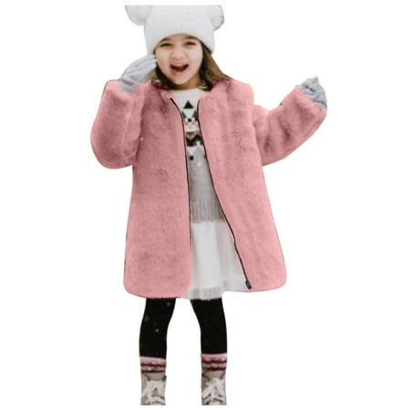 

Toddler Baby Kids Girls Windproof Winter Coat Thicken Warm Outwear