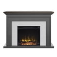 thumbnail image 3 of Twin Star Home Farmhouse Wall Mantel - 2Tone Gray, 3 of 7