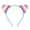 Multicolour, variant on Adorable Cartoon Cat Ears Headband for Girls Kids Cute Hair Accessory with Sparkly Sequins and Design Blue One Size