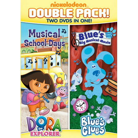 DORA & BLUES CLUES DBLE FEATURE-DORA MUSICAL SCHOOLD DAYS & BLUES BIG MUSIC (DVD)