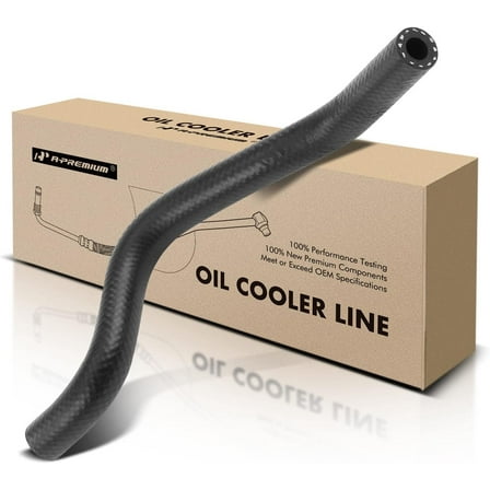 A-Premium Automatic Transmission Oil Cooler Line Hose Assembly Compatible with Dodge Plymouth Neon 1995-1999 2.0L