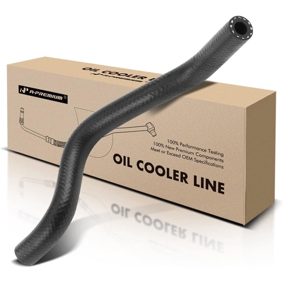 A-Premium Automatic Transmission Oil Cooler Line Hose Assembly Compatible with Dodge Plymouth Neon 1995-1999 2.0L