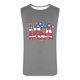 thumbnail image 5 of Camiseta sin mangas de cuello redondo para hombre, ropa de ocio, fitness, para el hogar, pijamas, camiseta con estampado de moda a color, blusa deportiva de poliéster para hombre, 5 of 5