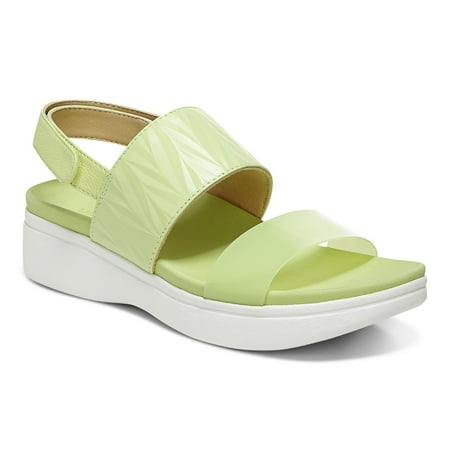

Vionic Karleen Women s Ankle Strap Comfort Wedge Sandal