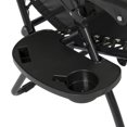thumbnail image 3 of Zimtown 2PCS Outdoor Zero Gravity Folding Lounge Chair for Beach Patio Pool Yard Black, 3 of 8