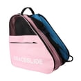 thumbnail image 4 of Bolsa de almacenamiento de patines Roller Bolso de hombro Correa ajustable con mango Carrier de zapatos de patinaje Carrier Bolso para mujeres niños Rosa, 4 of 8