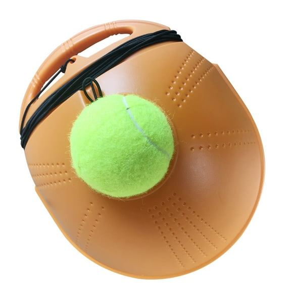 Pretyzoom Orange Tennis Training Tool with Odorless Thick Plastic and Non Slip Base for Effective Practice