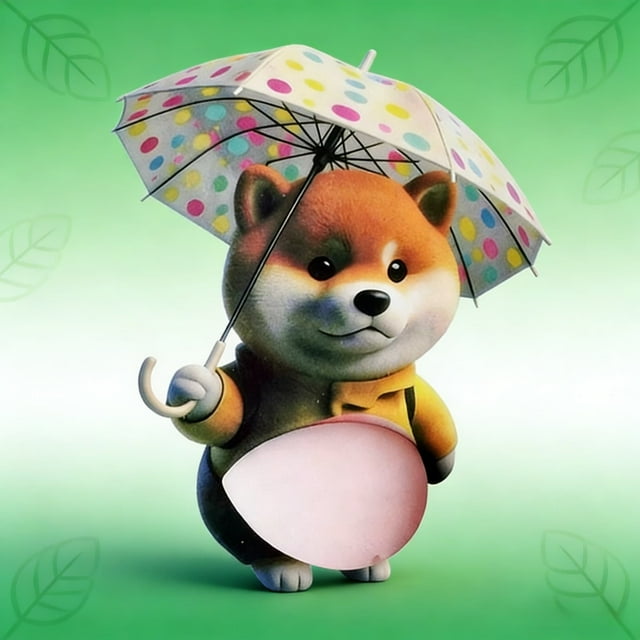 Hogar y jardín, Desechables, Un simpático juguete antiestrés de un Shiba Inu con barriga apretable que también sirve como pegatina para colisiones de autos., Lindo y creativo