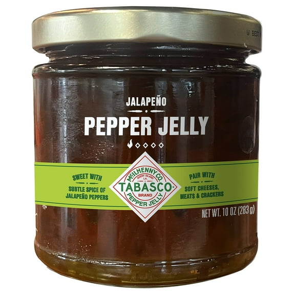Pack of 2 Tabasco Jalapeno Pepper Jelly, 10 oz (Package May Vary)