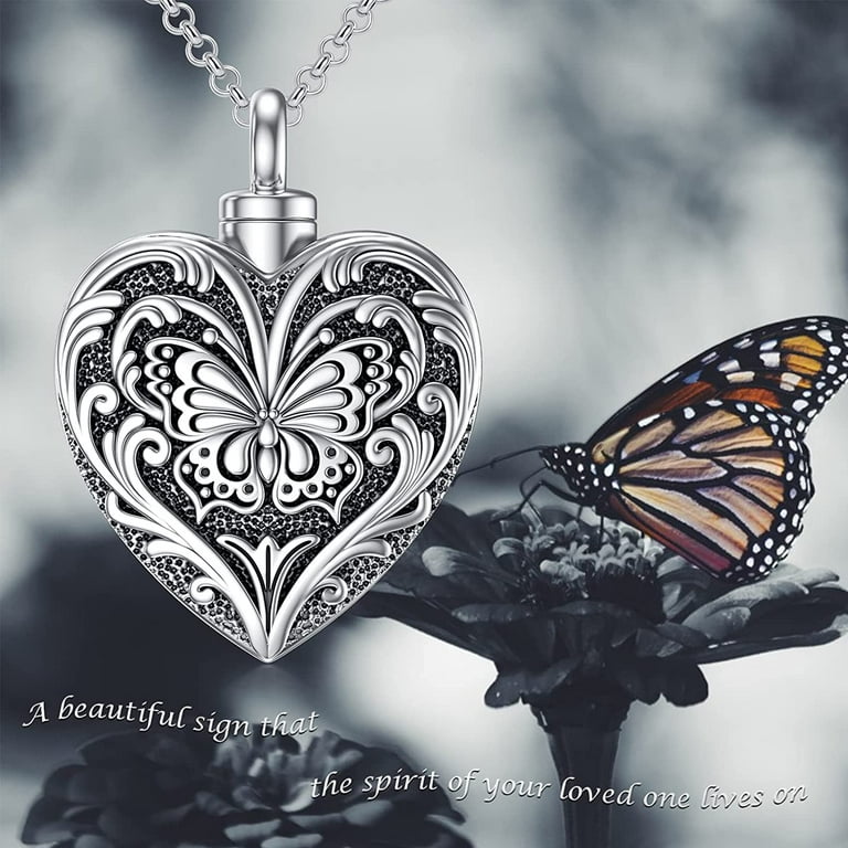 Cremation on sale jewelry butterfly