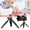 Red, variant on LAZIOEGR Portable 1/4 Inch Screw Mini Desktop Tripod for DSLR, Sports Cameras & Mobile Phones - Lightweight Tabletop Stand for Live Streaming, Vlogging & Selfies, Red (5.1 inches / 13 cm)