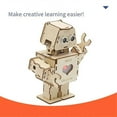 thumbnail image 2 of Programmable Dual Intelligent Programmable Welcome Robot Kit - DIY Science Experiment for Youth, STEAM Education Model, 2 of 5