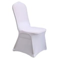 thumbnail image 2 of High-end Dining Chair Cover Wedding Party Decoration All-inclusive One-piece Spandex White Chair Cover Elastic Chair Cover Buy 2 Save 10%, 2 of 3