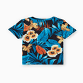 thumbnail image 5 of PatPat Family Matching Floral Panel T-shirt and Floral Ruched Drawstring Side Strap Dress Sets, 5 of 5