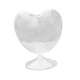 thumbnail image 5 of Florero en forma de corazón, florero de vidrio transparente, gabinete decorativo, mesa, estantería, macetero, florero para decoración de comedor, 5 of 9