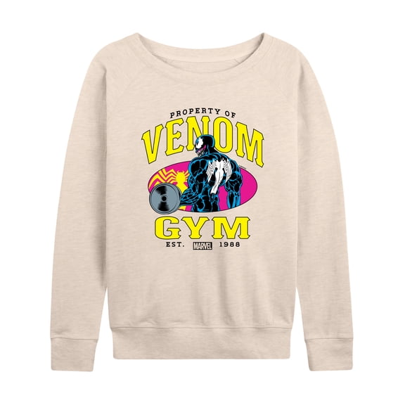 Marvel Venom - Gym - Women's French Terry Pullover Sweatshirt