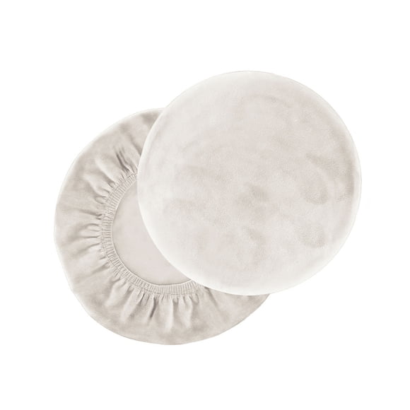 Billuyoard 2 fundas para taburete, suministros para barra, a prueba de polvo, mano de obra fina, accesorios para fiestas, equipo extensible Decoración del hogar Beige METRO