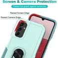 thumbnail image 5 of Samsung Galaxy A14 5G Case with Screen Protector, Military Grade Dual Layer Shockproof Heavy Duty Shockproof Full Body Protective Phone Cover for Galaxy A14 5G, 6.6 inch, 2023 Mint, 5 of 13