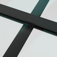 thumbnail image 5 of vidaXL Sliding Door Aluminum and ESG Glass 29.9"x80.7" Black, 5 of 5