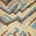 thumbnail image 1 of Ahgly Company Indoor Square Abstract Brown Gold Abstract Area Rugs, 3' Square, 1 of 6