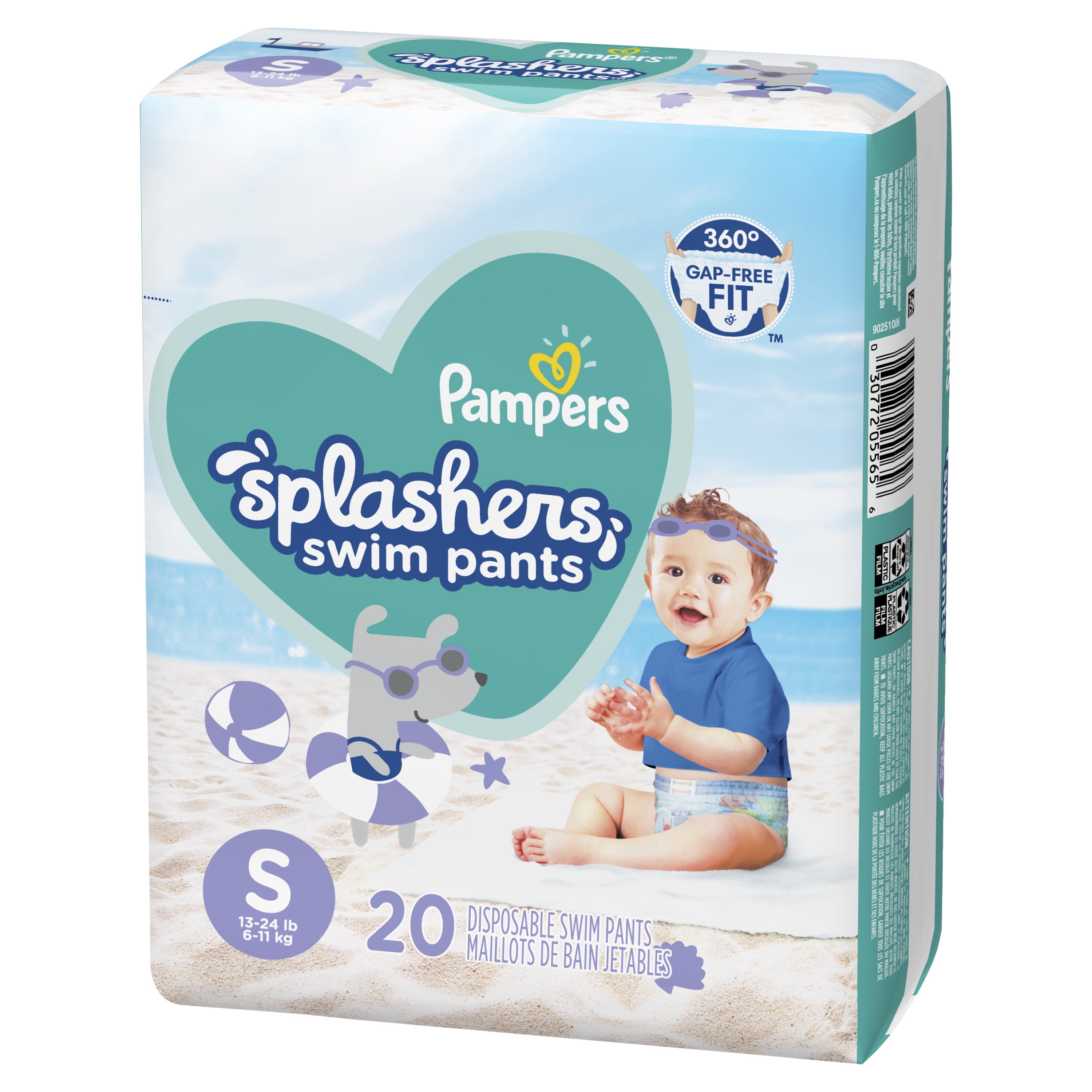 PAMPERS SPLASHERS Diapers Base Version 2X/Duo 3/Midi