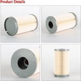 thumbnail image 5 of K37-1029 Fuel Filter Fits for 2015-2017 MX11 MX13 Peterbilt DAF Fits for Kenworth T2000 T660 T680 T700 T800 T880 W900Replaces K371029, K37-1011, K37-1012, PF46081, FS20172(Set of 6), 5 of 7