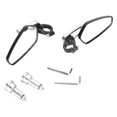thumbnail image 1 of <p>Handlebar Side Mirrors, Wide View Motorcycle Rearview Mirror Clear Vision  For Motorbike</p>, 1 of 7