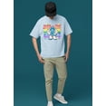 thumbnail image 2 of Frozeti the Yeti - Taste the Fun Dippin' Dots Graphic Men's T-shirt, 2 of 4