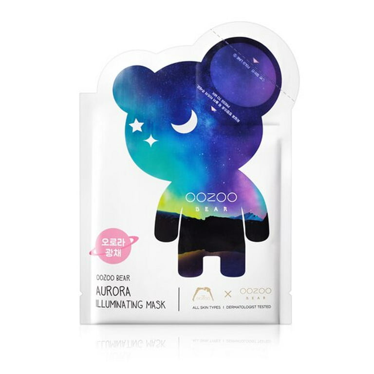 The Oozoo Bear Aurora Illuminating Mask - Option : Bear Aurora - Walmart.com