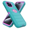 thumbnail image 2 of Asuwish Phone Case Compatible with iPhone 15 Pro Max 6.7 inch Hybrid Rugged Shockproof Hard Protective Drop Proof Full Body Heavy Duty Mobile Cell Cover for i Phone15 15Pro i15ProMax Women Men Green, 2 of 7