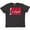 Retro Heather Black, variant on Inktastic Valentine's Day Man of your Dreams with a Heart and Arrow Youth T-Shirt