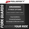 thumbnail image 3 of Polisport  8352000002; (Pair) Fork Guards Black Yz250F / 450F, 3 of 9