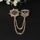 thumbnail image 5 of de Vintage Insignia de Estrella Broche Cosplay Ramillete, 5 of 9