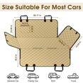 thumbnail image 2 of Funda impermeable para asiento trasero de coche para perros NECKORY - Talla L, 2 of 7