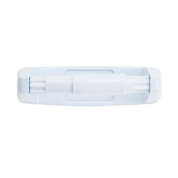 Porta Rollo Mainstays Adhesivo de Pared Blanco