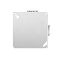 thumbnail image 2 of ELAYARD 8pcs Square Outlet Box Cover Plate Metal Silver Custom Drilling For Electrical Panels Home, 2 of 7