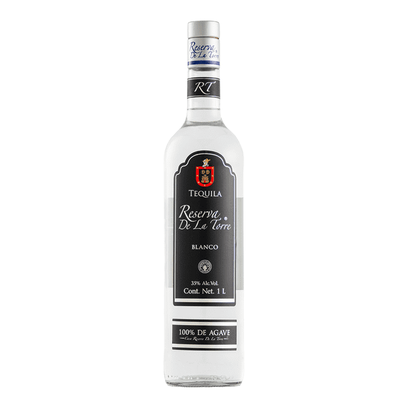 Tequila Reserva de la Torre Blanco 1000 Ml Reserva de la Torre Tequila Blanco