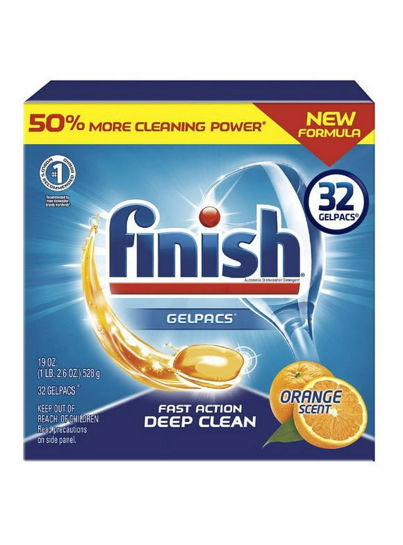 Finish Dishwasher Pods in Finish